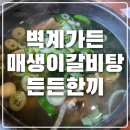 벽계 | 벽계가든, 매생이 갈비탕과 갈비탕 솔직후기
