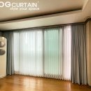풍산아이파크5단지 육교 | 미사강변 커튼 블라인드 시공 전문 하남 풍산아이파크5단지 2배 나비주름 암막커튼 설치