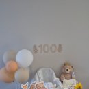 숲속나라 | [엄마표 백일상 1탄] 숲속 동물 친구들의 100일 축하 파티! 다이소 우드락으로 입간판 만들기