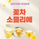 한방꽃차 소믈리에 교육과정 | 꽃차소믈리에 자격증 식용 가능한 꽃 제조과정 교육 후기