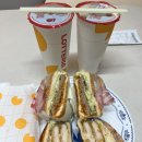 사각하늘 | 롯데리아 착한점심 리아런치 김치불고기버거 &amp; 더블사각 새우버거 방문포장 후기