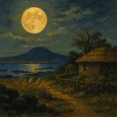 제주 달밤 이미지