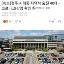 경주 40대 변사자, 코로나19 양성 판정 이미지