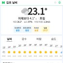 김포 강화 날씨 - 8월23일 화요일 이미지