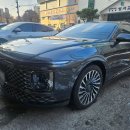 현대기아모터스 | [ 용인 수지 죽전 제이제이모터스 ] 그랜저 주차 중 접촉 사고 수리 후기 - 전범퍼 복원 작업