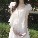 쿠지뷰티 | 로아베 여름 하객룩 블라우스 추천💗 에이블리 티셔츠 페스타 쇼핑후기 + 여성샌들 추천