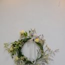 리스(wreath)-드라이플라워를 이용한 이미지