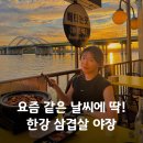 나인 | 합정 데이트 한강 삼겹살 야장 잠두봉더나인 내돈내산 후기