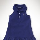 Sleeveless Eyelet Polo Dress 이미지