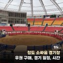 [청도] 소싸움 경기장 경기 일정 관람시간 우권 구매 방법