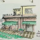 어반스케치 펜드로잉 이미지