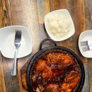 누룽지통닭구이강릉점 | [대치 맛집] 불판 위에서 끝까지 뜨겁고 바삭한 '꼬꾸이 참나무 누룽지통닭구이' 양념통닭 후기!