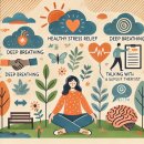 마음건강, 스트레스 해소와 감정조절 이미지