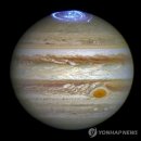 NASA탐사선 `주노` 2016.7.4일 목성 진입 이미지