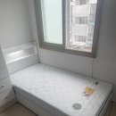 태양맨션 | 부산 당리 협진태양맨션 침실 인테리어 – 화이트 하이그로시 수납침대 &amp; 라텍스 매트리스 설치 후기