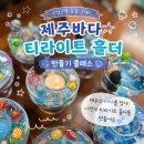 제주 공예체험 출강 후기, 제주바다 티라이트 홀더 만들기 구엄공방 출강 클래스｜서귀포 장애인복지...