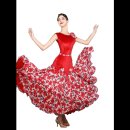 사교댄스 | 라인댄스복 세트 스타일리시한 무지 벨벳 사교 댄스복으로 매력 발산!