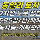 토지2-208[ 대정읍 동일리 가시오름 근처 농사중인 토지 매매(595평/2차선도로 접함/3거리코너/야적장-창고용 추천) ]#동일2리마 이미지