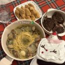 멜팅마켓 | 크리스마스 홈파티 초간단 요리 마켓컬리 추천템/노티드 멜팅 스노우맨 브라우니 케이크 후기🎄