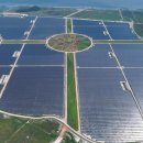 바다 태양광발전소 이미지