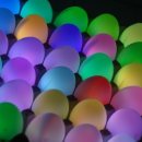 크리스마스 인테리어 소품용 계란모양 LED 전구 내놓습니다.. 이미지