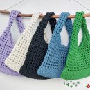 여름감성 코바늘 네트백 이미지