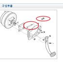 악셀패달 좌우 유격 이미지