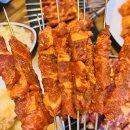 풍미참숯양꼬치