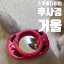 네온테크 | 헤이다이버스 스쿠버다이빙 후사경 거울 레드 나무테크