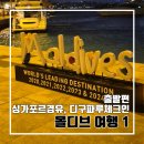 티리조트1 | 몰디브 신혼여행 디구파루 아일랜드 리조트 후기 1(출발편 : 싱가포르 경유 및 입국신고서, 체크인)