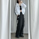 2161 | 아디다스 풀 세트 트레이닝 셋업 코디 (아디다스 바람막이, 카고 트레이닝팬츠, 스포츠 브라탑, 슈퍼...