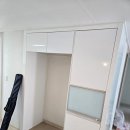 송담지엔하임2차(아)경로당 | 키큰장을 리폼해서 키친핏냉장고장으로!!