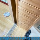 마전주공아파트(42420) | 아파트 중문 레일 수리 작업