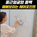 올빽 매력적인 스타일 가발 사용 영상 이미지