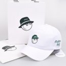 말본 골프 모자 볼캡 버킷 체인지수 WHT + 쇼핑백 이미지