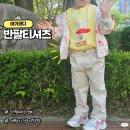 아인유치원 | 5세 여아 유치원 여름등원룩 추천 오즈키즈 유아 반팔티셔츠 착샷