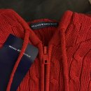 (주)브렌디 | 성수 브랜디멜빌 레드 케이블 니트 후디 집업 AYLA CABLE KNIT HOODIE 후기