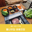 큰골짜기황칠 | 용인처인구맛집 통나무집바베큐장 아기랑 바베큐 닭백숙 냠냠