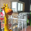 시흥경찰서어린이집 | 시흥경찰서어린이집 입구 조형물 동물 포토존