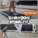 워킹덕 | 킹스미스 접이식워킹패드 유산소운동 홈트 추천 가정용런닝머신 사용후기
