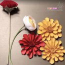 페이퍼 플라워아트 이미지