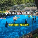 밀양표충오토캠핑장 | 밀양표충 오토캠핑장 수영장과 계곡 캠핑장