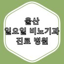 호계연합내과진단방사선과의원 | 울산광역시 일요일 비뇨기과 진료 병원 안내 [2025년]