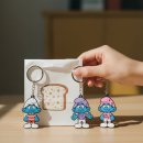 이삭안경 | 이삭토스트 세븐틴 스머프 콜라보 구매 방법과 키링 랜덤 뽑기 후기