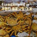 풍물시장건너 | 주문진 수산시장 추천 좌판 강릉 풍물시장 대게 시간 주차장 포장