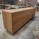 합심금속 | [노원구 공릉동 주문 가구] 화이트 오크 무늬목 맞춤 수납장 &amp; 벽 선반 제작 후기