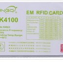 rf카드 rf리더기 rf태그 rfid태그,S-RFID,SRFID,에스알에프아이디 125KHz EM CARD 신분증, 회원증, ID카드 TK4100카드 rfid rfid카드 rfid리더기 이미지