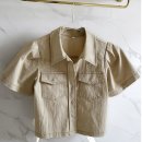 트위드 여름 반팔자켓 코디 <b>줄</b><b>로그</b> 퍼프반팔 남방