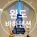 바하펜션 | 전남 완도 복층에서 바라보는 바다 전망의 바하펜션 후기