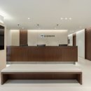 밝은내일재활의학과의원 | 은평구 밝은내일 재활의학과 인포메이션 데스크 디자인 병원인테리어